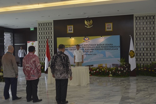 Pertamina dan AKR Ditugaskan sebagai P3JBT dan P3JBKP Tahun 2017